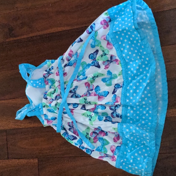 2T Butterfly Spring Dress - Picture 3 of 3